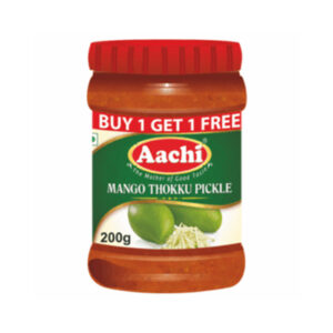 AACHI MANGO THOKKU PICKLE 200 Grams 1+1