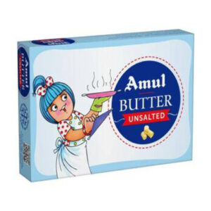 AMUL BUTTER UN SALTED 100 Grams