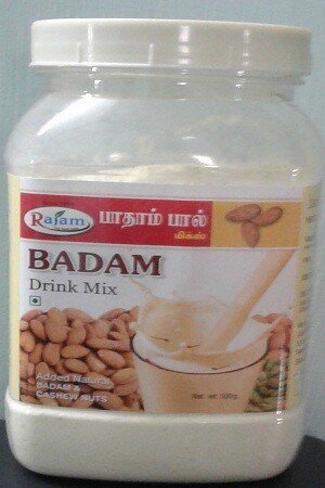 Rajam Badam Milk Jar 500 Grams