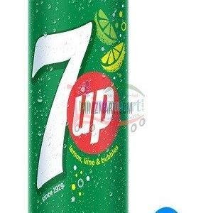 7 Up Soft Drink Lemon 250 Ml Can