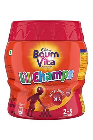 Bournvita Little Champs Pro Health Chocolate Drink 500 Grams Jar