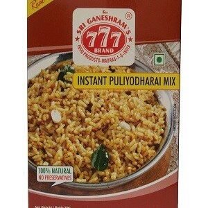 777 Rice Puliyotharai Mix 12 Grams Strip Of 10 Nos