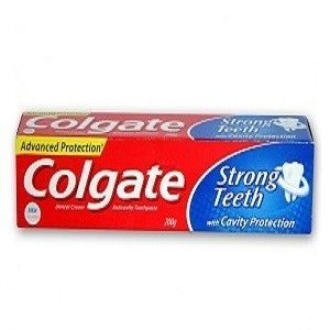 Colgate Toothpaste Strong Teeth Dental Cream Anti Cavity 15 Grams Carton