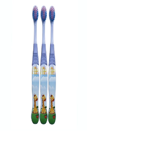 Mee Mee Assorted Baby Toothbrush Green Plain 3 Pcs