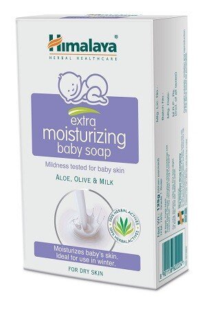 Himalaya Baby Soap Extra Moisturizing 125 gm Carton