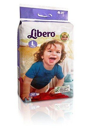 Libero Open Diapers – L, 18 pc Pouch