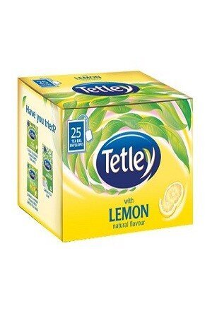 Tetley Tea Bags Lemon 25 Pcs Carton
