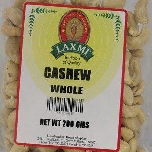 Cashew Whole 50g