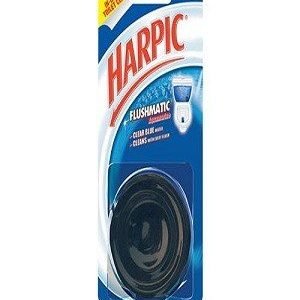 Harpic Toilet Cleaner - Flushmatic, Clear Blue, 50 Grams