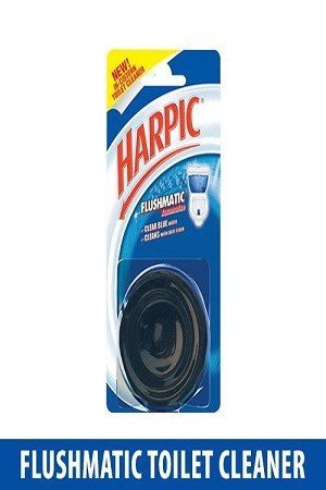 Harpic Toilet Cleaner - Flushmatic, Clear Blue, 50 Grams