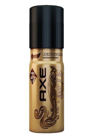 Axe Gold Temptation Deodorant, 150 ml Bottle