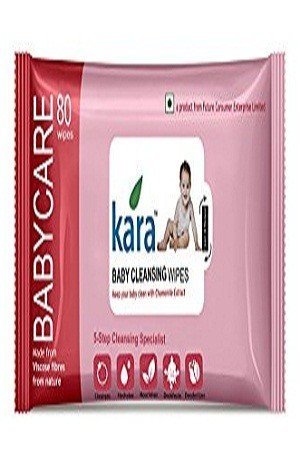 Kara Cleansing Baby Wipes, 20 pcs