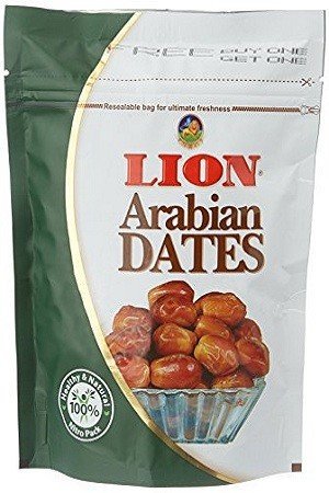 Lion Dates – Arabian, 500 Grams Pouch