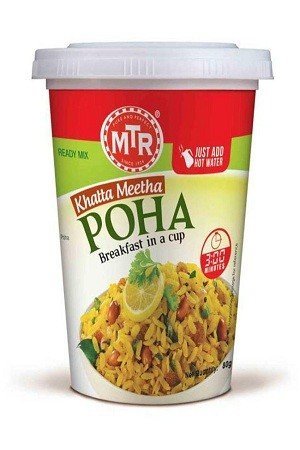 MTR Breakfast in a Cup: Khatta Meetha Poha 80g