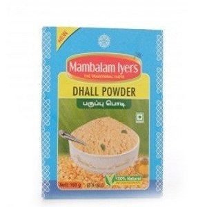 Mambalam Iyers Powder – Dhall, 100 gm Carton