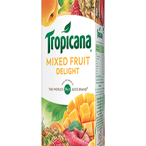 Tropicana Delight Fruit Juice Mixed Fruit 200 Ml Pack of 30