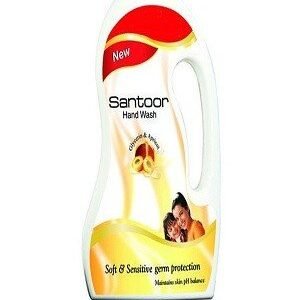 Santoor Hand Wash Glycerine And Amp Apricot 900 Ml