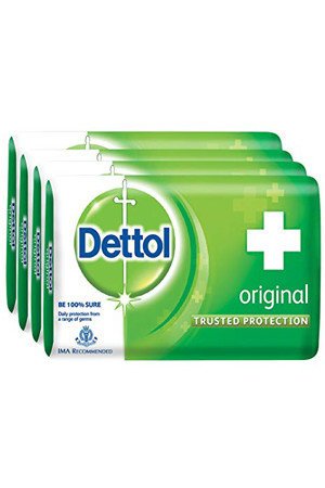 Dettol Bathing Soap Original 75 Grams Pack Of 4