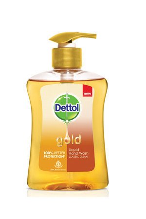 Dettol Gold Liquid Hand Wash Classic Clean 200 Ml