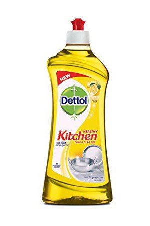 Dettol Kitchen Dish And Slab Gel Lemon Fresh Germ Protection 200 ml