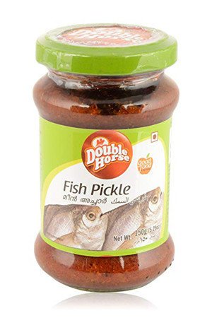 Double horse Pickle – Fish, 400 gm Bottle