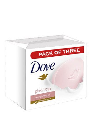 Dove Bathing Bar Pink Rosa Beauty 3 100 Grams