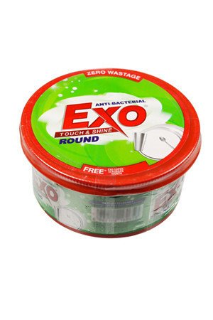 Exo Dish Wash - Round Anti Bacterial With cyclozan, 700 gm