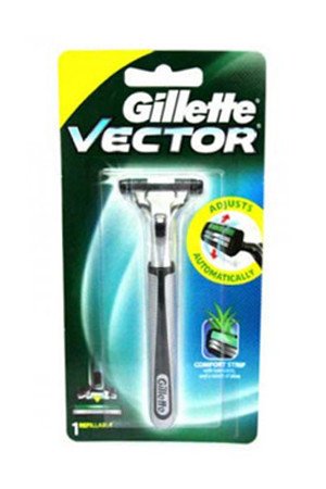 Gillette Adjustable Razor Vector Plus 1 Pc