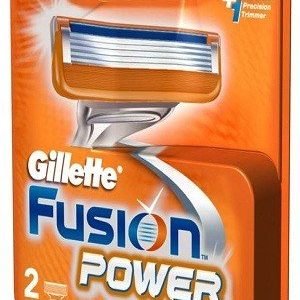Gillette Fusion Power Shaving Razor Blades Cartridge 2 Pcs