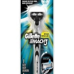 Gillette Mach 3 Manual Shaving Razor 1 Pc