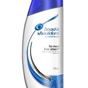 Head And Shoulder Anti Dandruff Shampoo And Hair Retain For Men 340 Ml Bottle