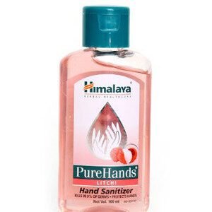 Himalaya Hand Sanitizer Litchi Pure Hands 50 Ml