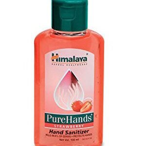 Himalaya Hand Sanitizer Strawberry Pure Hands 50 Ml