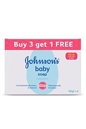 Johnson And Johnson Baby Soap 150 gm Buy 3 Get 1 Free