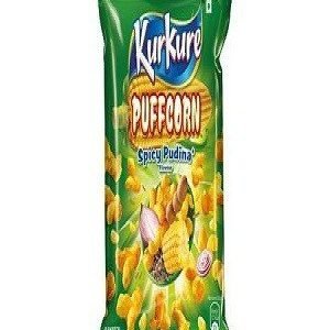 Kurkure Namkeen Puffcorn Spicy Pudina 15 gm