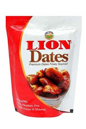 Lion Dates, 250 gm Pouch