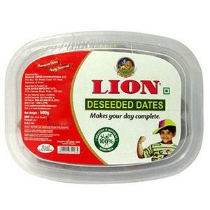 Lion Dates – Deseeded, 250 gm Box