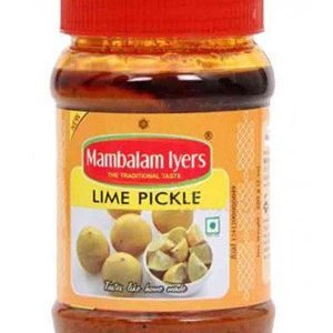 Mambalam Iyers Pickle – Ginger, 500 gm Bottle