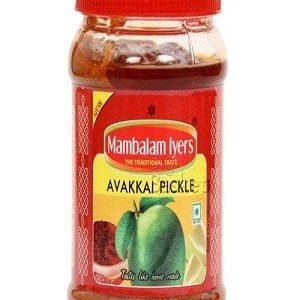 Mambalam Iyers Pickle – Avakkai, 200 gm Bottle