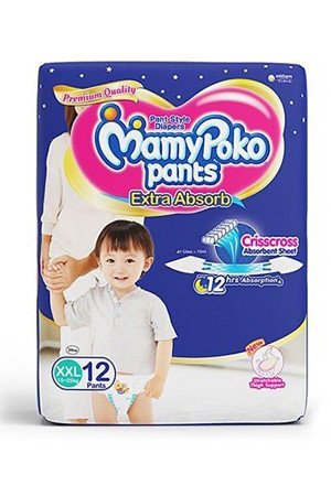 Mamy Poko Pants Style Diapers Xxl 15 25 Kg 12 pcs Pouch