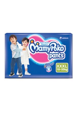 Mamy Poko Pants Style Diapers – Xxxl, 18-35 Kg, 7 pcs Pouch
