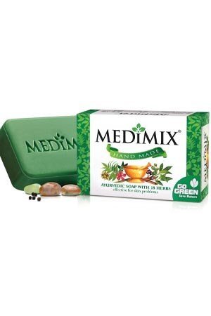 Medimix Bathing Soap Ayurvedic Soap With 18 Herbs 125 Grams Carton