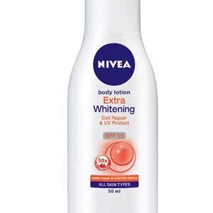 Nivea Body Lotion Extra Whitening UV Protect 75 Ml Bottle