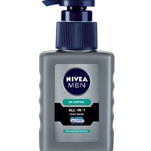 Nivea Face Wash Men Oil Control All In One 150 Ml Bottle