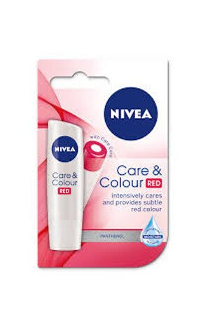 Nivea Lip Balm Care And Color Red 48 Grams