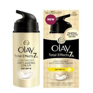 Olay Total Effects Light Weight Anti Ageing Day Cream SPF 15 50 Grams