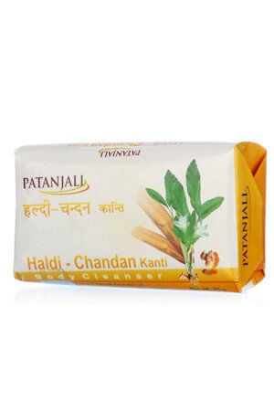Patanjali Haldi Chandan Kanti Body Cleanser Soap 75 Grams