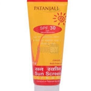 Patanjali Sun Screen Cream SPF 30 50 Grams