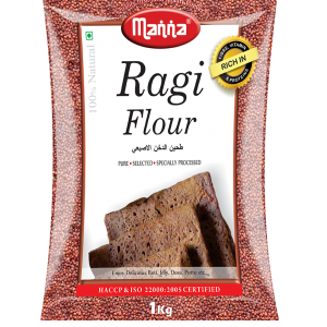 Manna Plain Ragi Flour 500 Grams