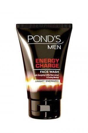 Ponds Face Wash Men Energy Charge 50 Grams Tube Bright Energized